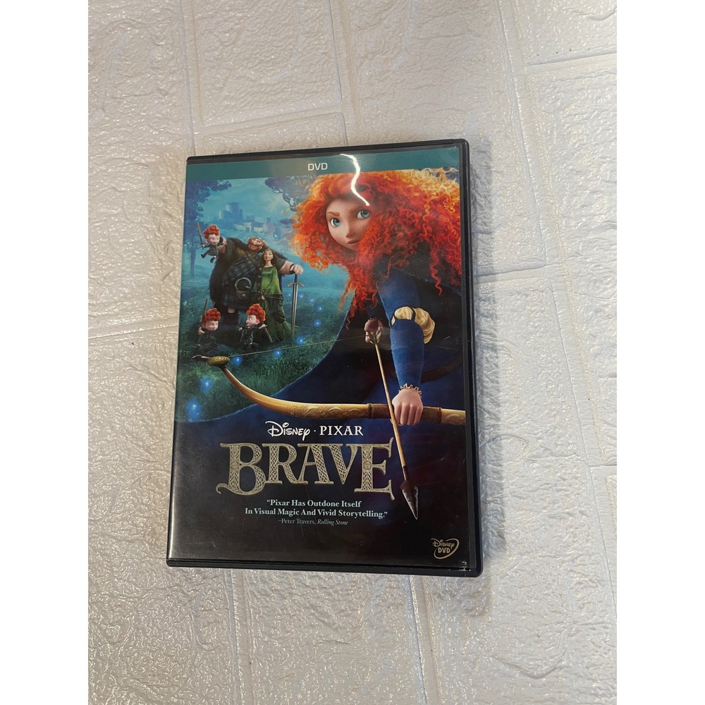 Disney Pixar Brave DVD Movie Kelly Macdonald Animated Family Adventure NTSC
